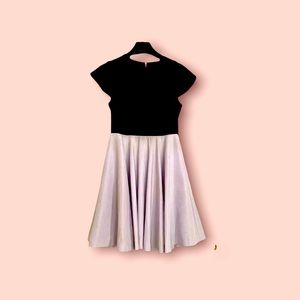Ted Baker PATAJ jersey and taffeta LILAC color